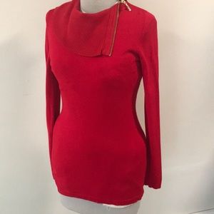 International Concepts Red sweater petite